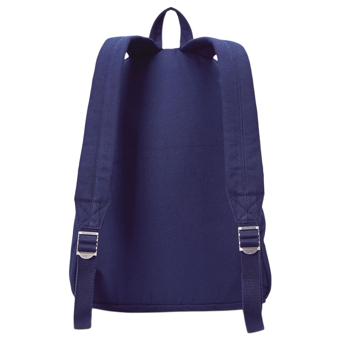 Polo Ralph Lauren Brand Logo Fabric Backpack Unisex Couple's Style Navy Blue