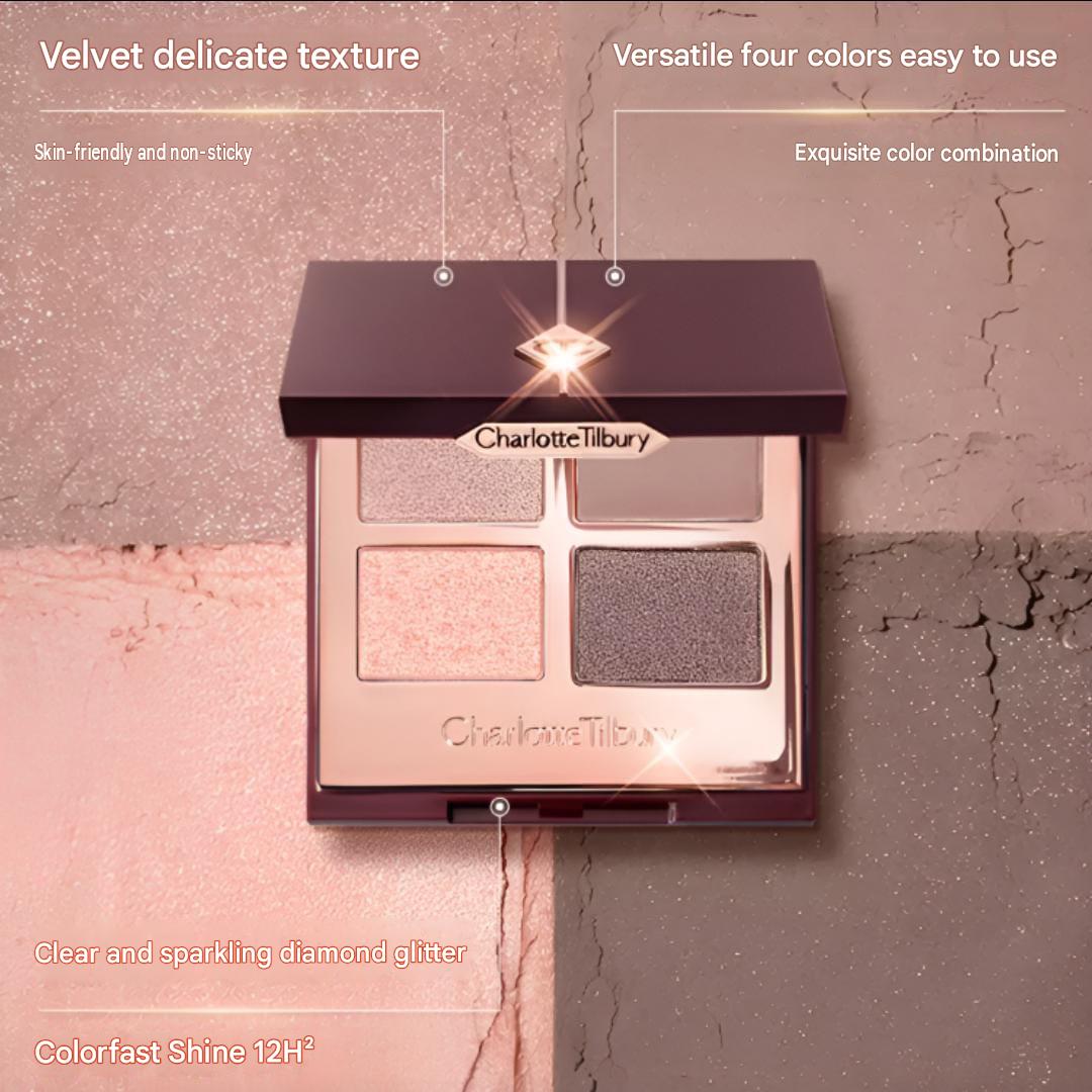 Charlotte Tilbury 4-Color Eyeshadow Palette (Pillow Talk / Quad)