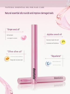 Ooolala 3-in-1 Serum Pen Moisturizing Nail Skin Removal Fingernail Tool Nail Polish Nutrient Solution