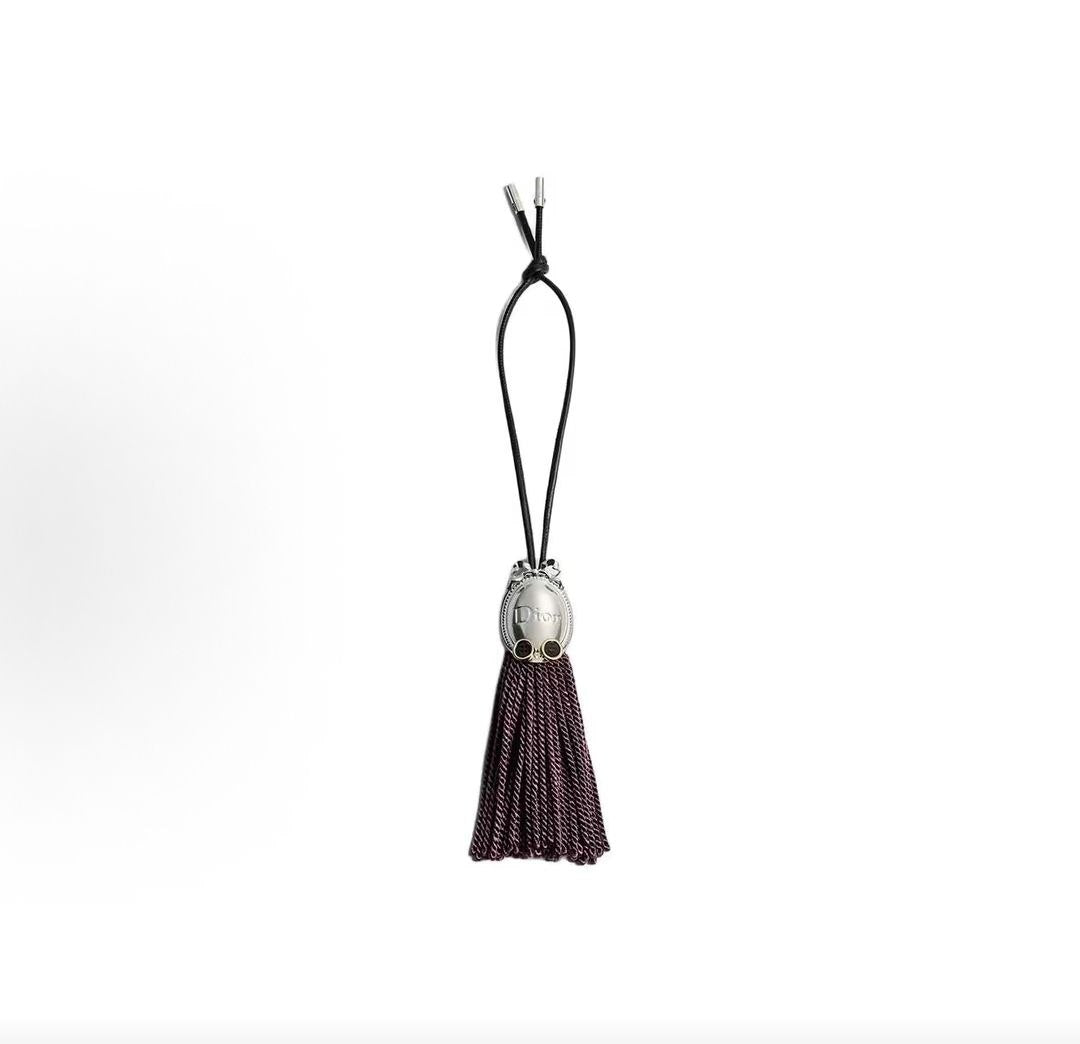 DIOR Octopus Pendant, Unisex Couple Style, Burgundy  Retro Silver