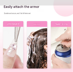 Ooolala Meijia Nail Solid Patch Adhesive is a long-lasting and firm nail glue for nail and nail art