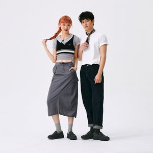 Contemporary look showcasing نيو بالانس للنساء والرجال matched with modern outfits for a balanced aesthetic.