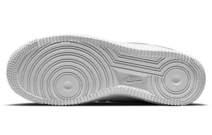 Inspect the durable outsole of Nike Shoes and حذاء نايك الأصلي الذي يضمن راحة شوز نايك، مع ميزات حذاء Air Force 1 أبيض رمادي ذهبي ومواصفات nike schuhe.