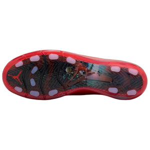 Inspect the durable outsole of Nike Shoes and حذاء نايك الأصلي الذي يضمن راحة شوز نايك، مع ميزات حذاء جوردان أحمر رياضي | Jordan Red Sneaker ومواصفات nike schuhe.