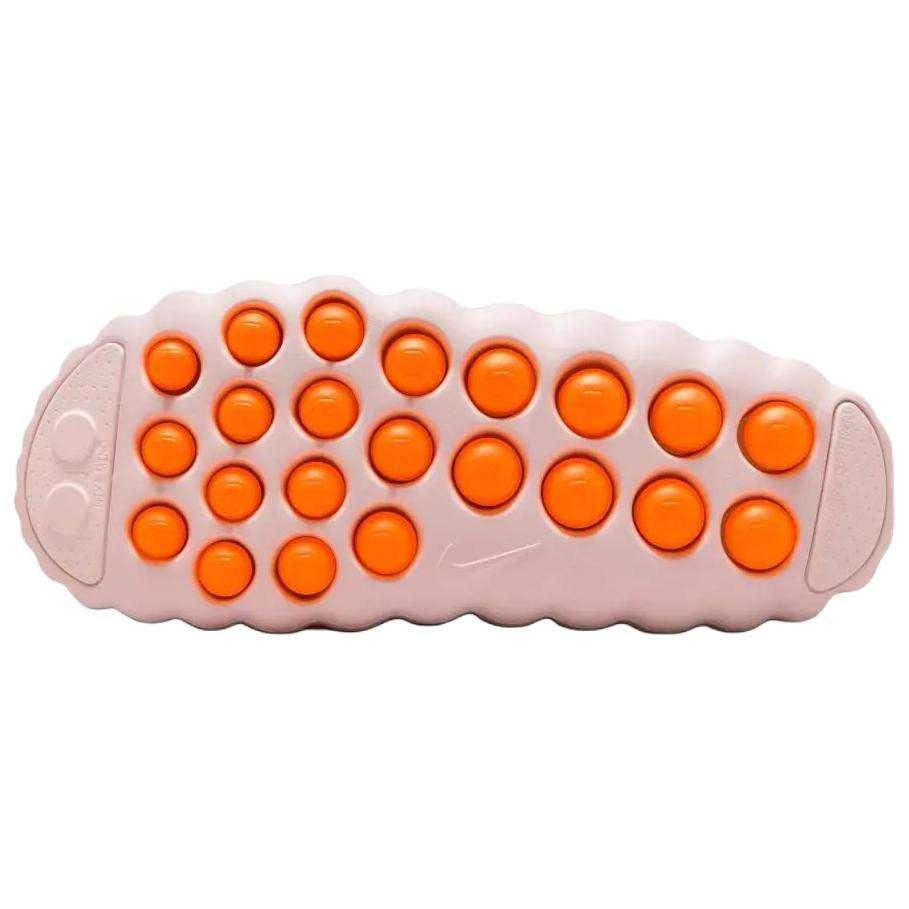 Inspect the durable outsole of Nike Shoes and حذاء نايك الأصلي الذي يضمن راحة شوز نايك، مع ميزات حذاء Mind 001 باللون البيبي بينك والبرتقالي ومواصفات nike schuhe.