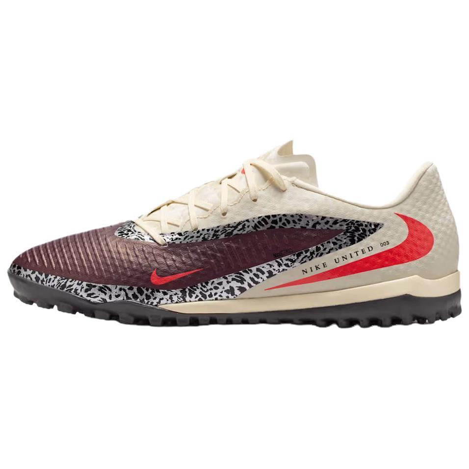 Nike Shoes Phantom Beige and Cherry Football Shoes with Unique Design - حذاء كرة قدم بيج وكرزي بتصميم مميز شوز نايك | nike schuhe | Nike Shoes