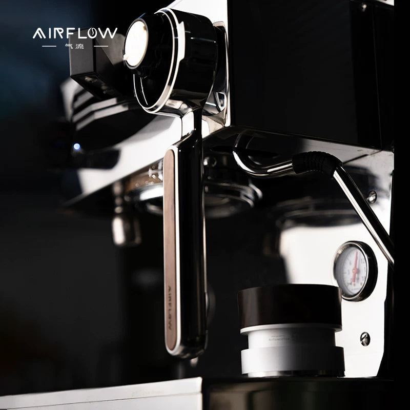 AIRFLOW Liberator Flat Mirror Integrated Flat Bottomless Espresso Machine Handle Hot Mom E61 Universal
