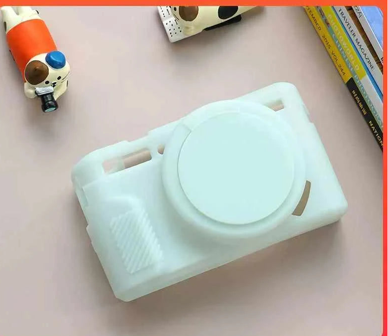 For Canon G7x2 Protective Case G7x3 Camera Bag Case Silicone Case Cute Card Dust Case Soft Case SX730 Portable Dropproof Accessories.