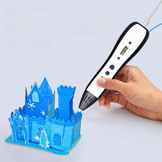 Children's Smart Toys DIY Three-dimensional Painting Set 3D Printing Pen RP700C Compatible ABSPLA Consumables Cross Border