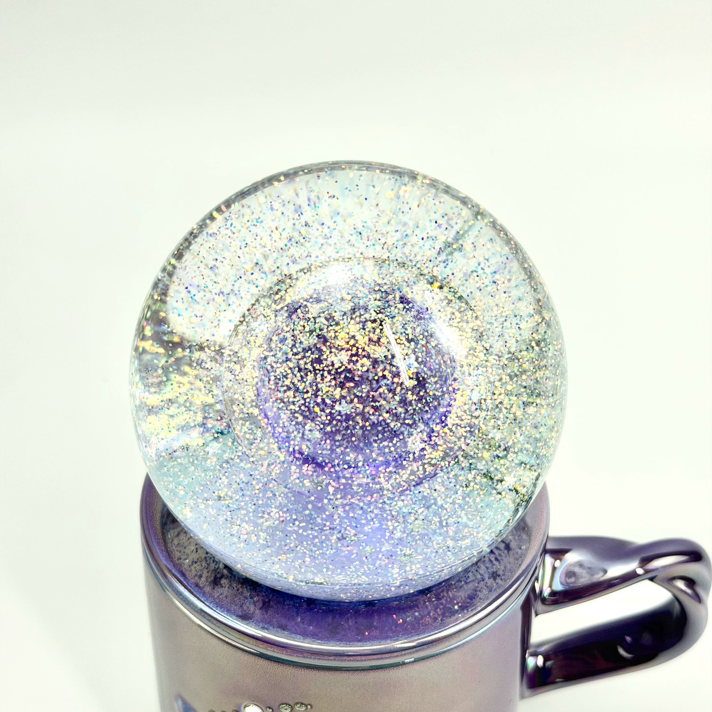 Starbucks Cup 2026 Purple Night Galaxy Series Purple Colorful Galaxy Crystal Ball Shaped Diamond Mug