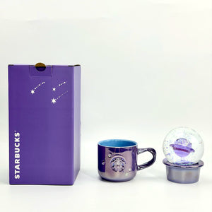 Starbucks Cup 2026 Purple Night Galaxy Series Purple Colorful Galaxy Crystal Ball Shaped Diamond Mug