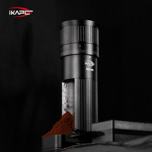 IKAPE Coffee Platinum Rotary Electric Coffee Grinder Hand Drip Italian Freshly Ground Coffee Grinder Small Grinder