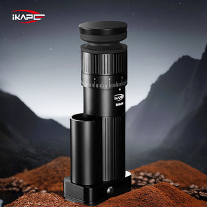 IKAPE Coffee Platinum Rotary Electric Coffee Grinder Hand Drip Italian Freshly Ground Coffee Grinder Small Grinder