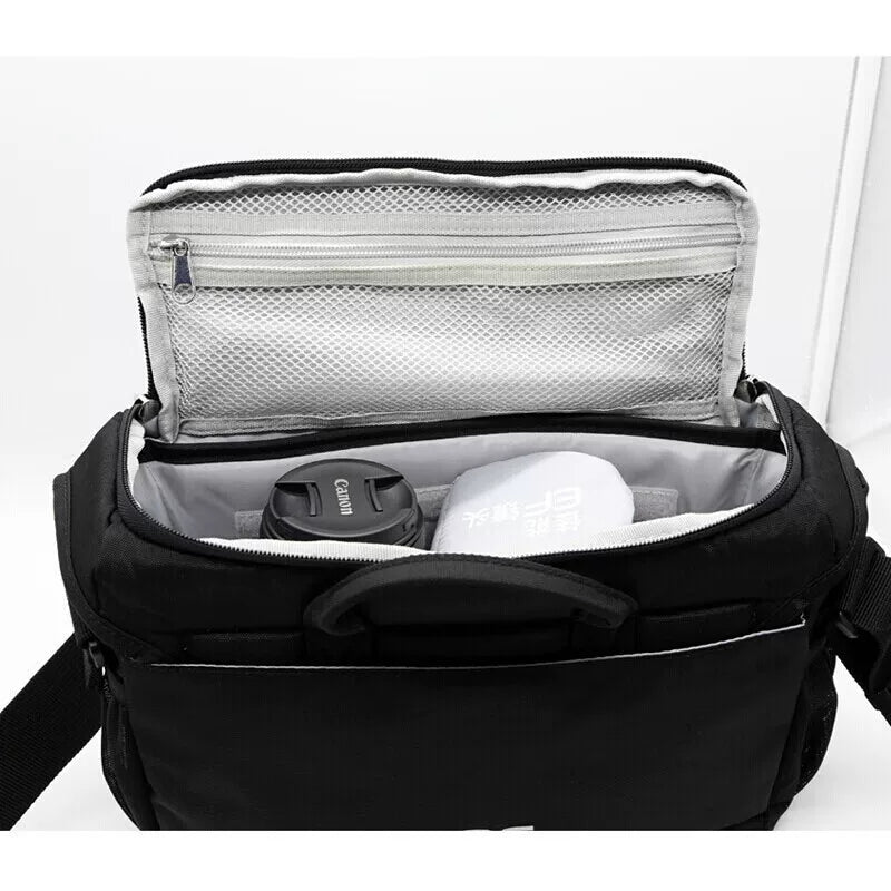 Canon Canon original camera crossbody photography shoulder bag, double-shoulder travel backpack, professional mirrorless digital camera bag, R50 R7 R10 R8 RP R6 DSLR 200D 90D 6D