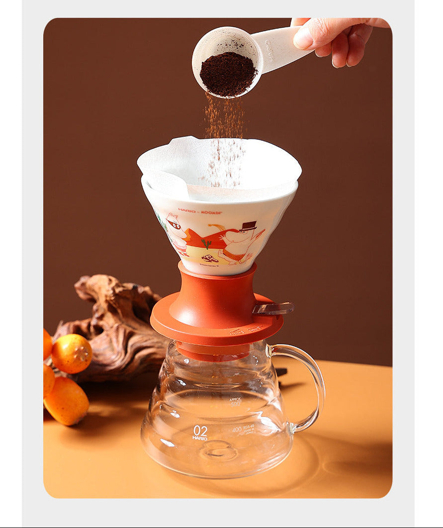 قمع ترشيح HARIO V60 Switch سيراميك Moomin أصلي 100%