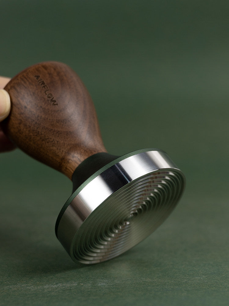 AIRFLOW Air Flow Coffee Press Espresso Powder Hammer 58mm Universal Stainless Steel Concentric Circle Flat Bottom