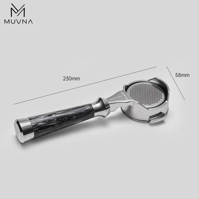 بورتافلتر مكشوف MUVNA مقاس 58mm بمقبض أنيق.