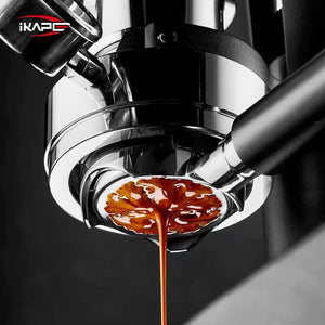 IKAPE Coffee Maker Yaoguang i9 Hand-cranked Coffee Machine Espresso Manual Transformer E61 Hand-cranked Coffee Machine 58mm