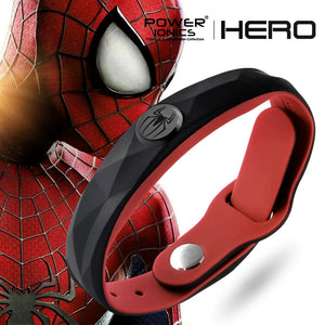 power ionics new sports waterproof mineral bracelet bracelet for boyfriend lettering gift Spiderman couple
