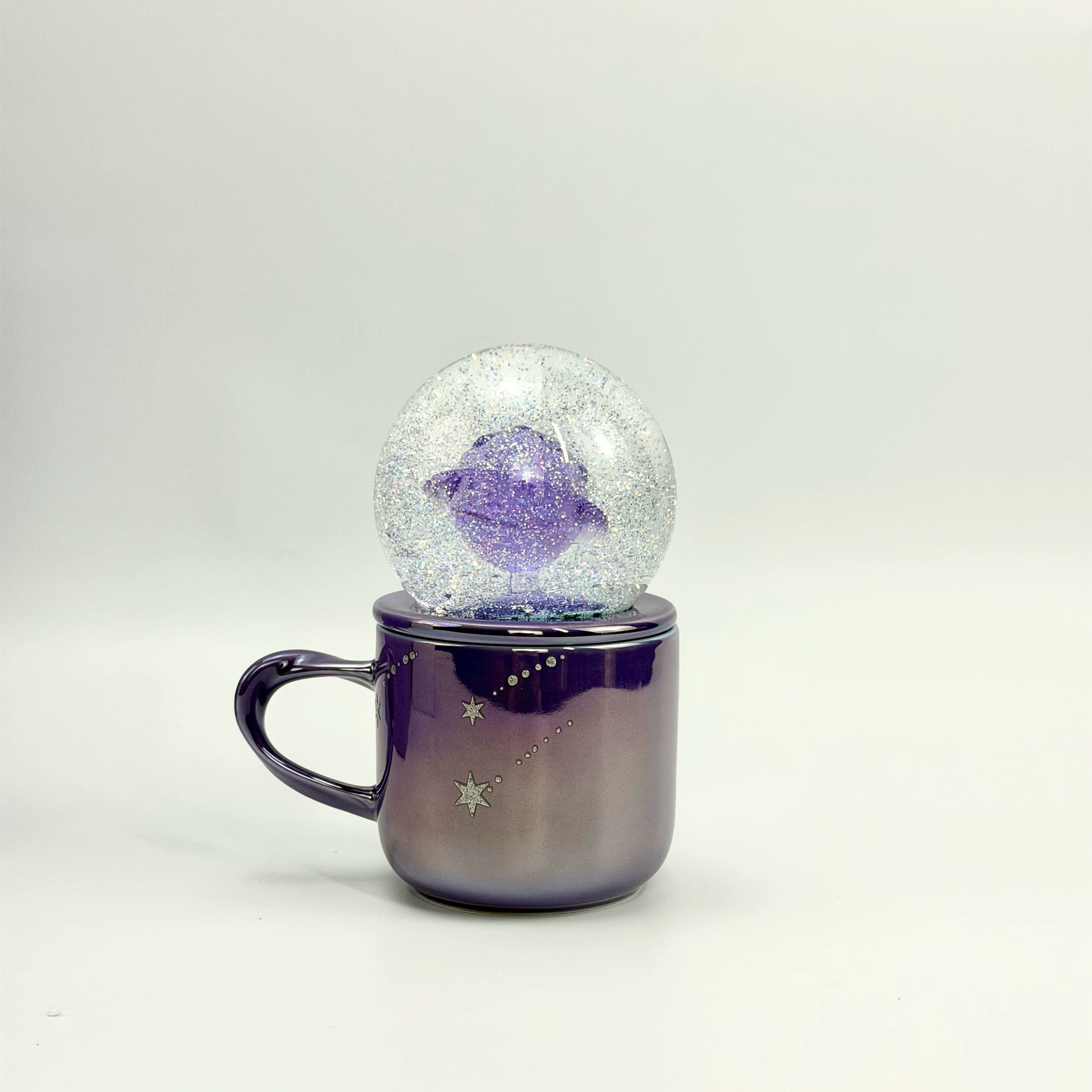 Starbucks Cup 2026 Purple Night Galaxy Series Purple Colorful Galaxy Crystal Ball Shaped Diamond Mug