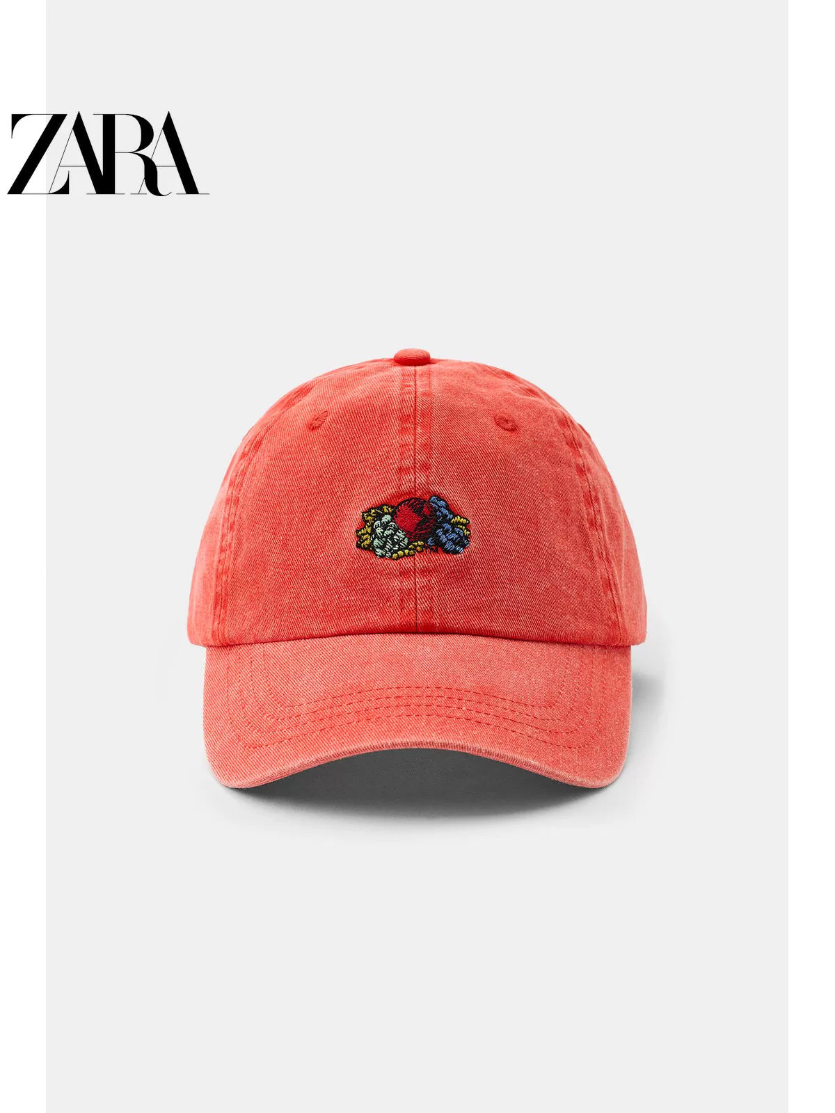 ZARA2026 Autumn New Arrival: Women's Fruit of the Loom™ Baseball Cap 0653289 615