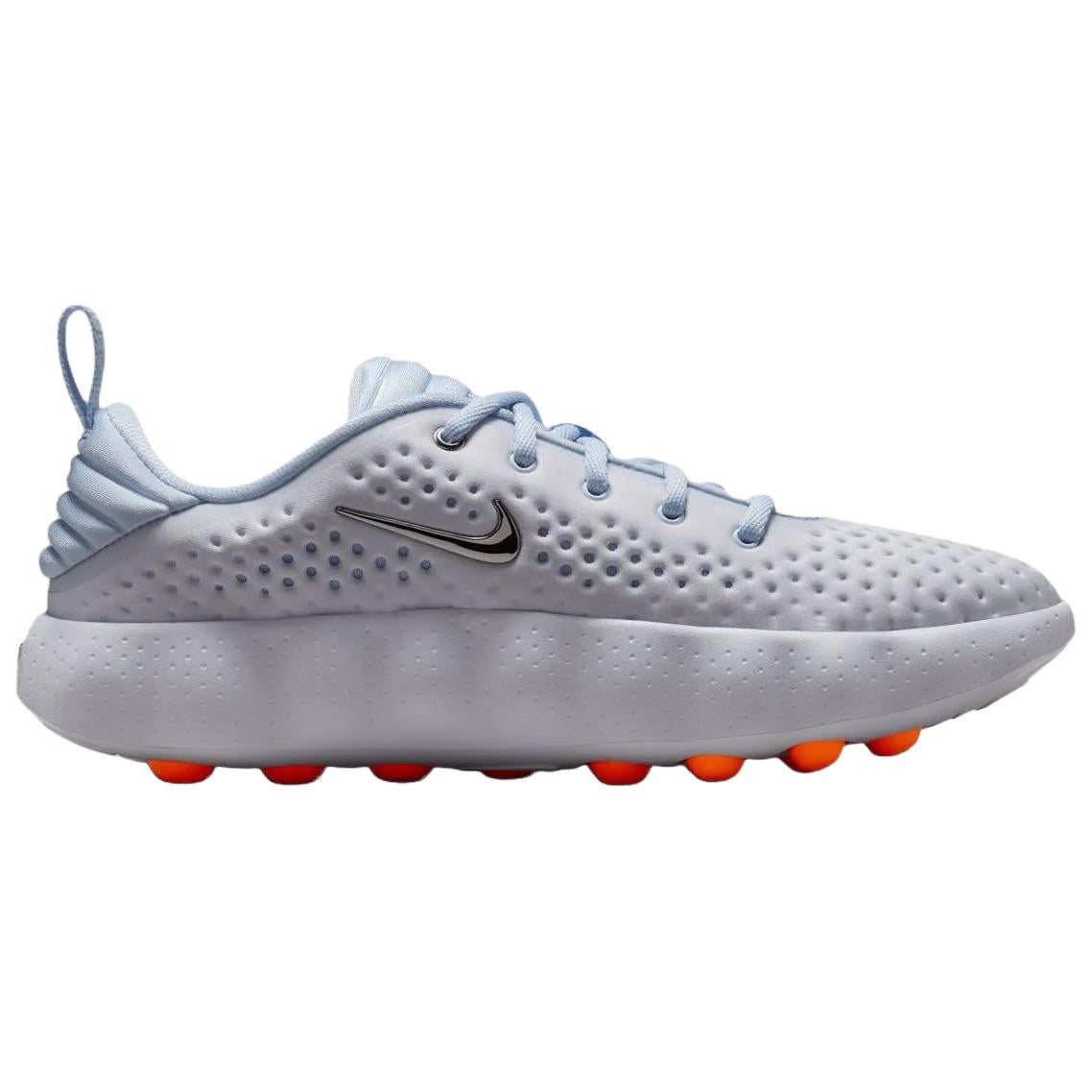 Original Nike Mind White and Orange Side View - حذاء نايك الأصلي أبيض بنعل برتقالي من الجانب شوز نايك | nike schuhe | Nike Shoes