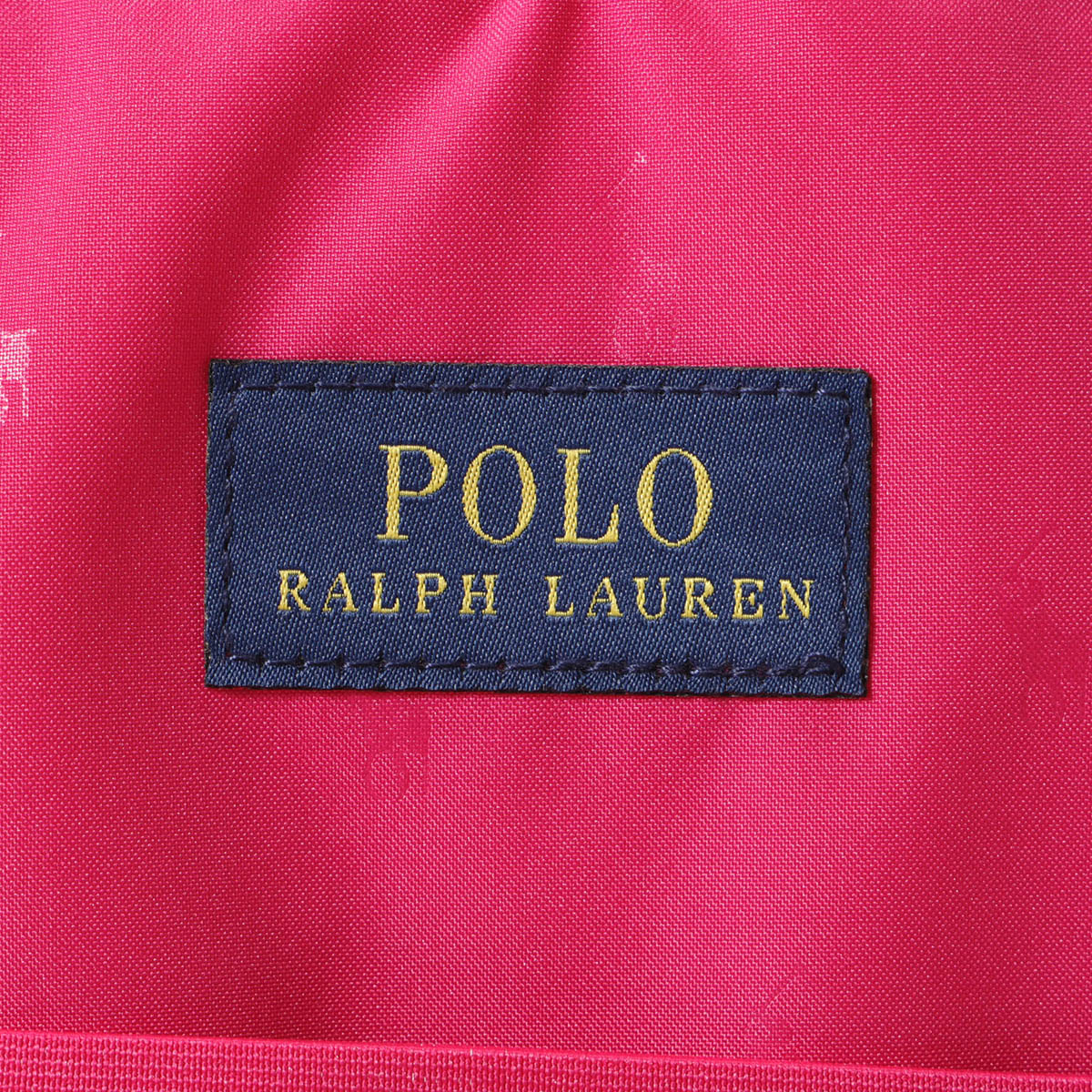 Polo Ralph Lauren Embroidered Pony Pattern Polyester Backpack Unisex Couple Pink