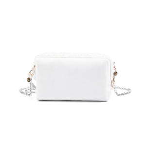 DIOR [Custom Makeup Bag] Little Flower Moonlight Butterfly Shadow Beautiful Romantic Elegant Butterfly Pearl Japanese Sweet Regular Velvet Makeup Bag