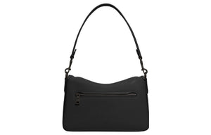 COACH Tabby 27 Snap-Closure Leather Crossbody Single Shoulder Bag Large Women's Black