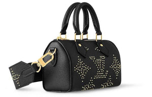 LOUIS VUITTON Nano Speedy  Black.