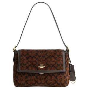 COACH Etta 29  Truffle Brown حقيبة.