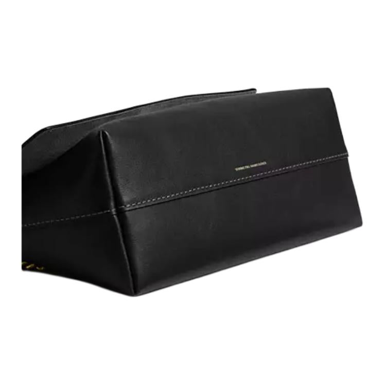 COACH Chelsea 30 adjustable gold chain shoulder strap push-lock openable zipper bag cowhide leather single shoulder crossbody bag large size women's black style