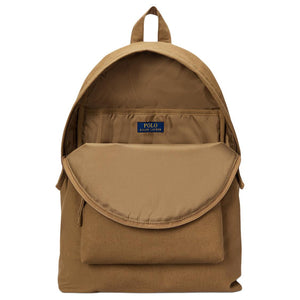 Polo Ralph Lauren Signature Pony Emblem Fabric Backpack Men's Brown-Yellow