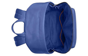 COACH Hall 29 Adjustable Zipper Shoulder Strap Cowhide Leather Backpack Large Men's Blueberry Color