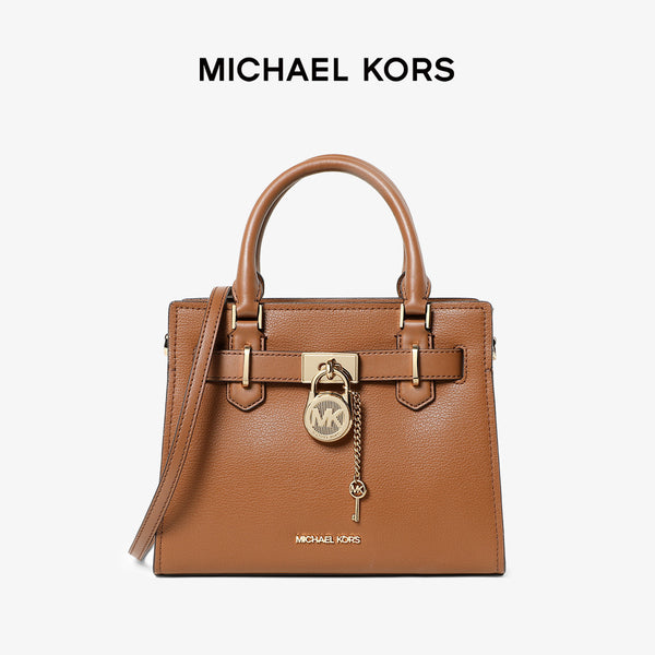 MICHAEL KORS | [Same paragraph at the counter] MK Women's Bag, Leather Small Tote Bag, Multifunctional One-Shoulder Crossbody Bag, Women's Bag, Classic Bag