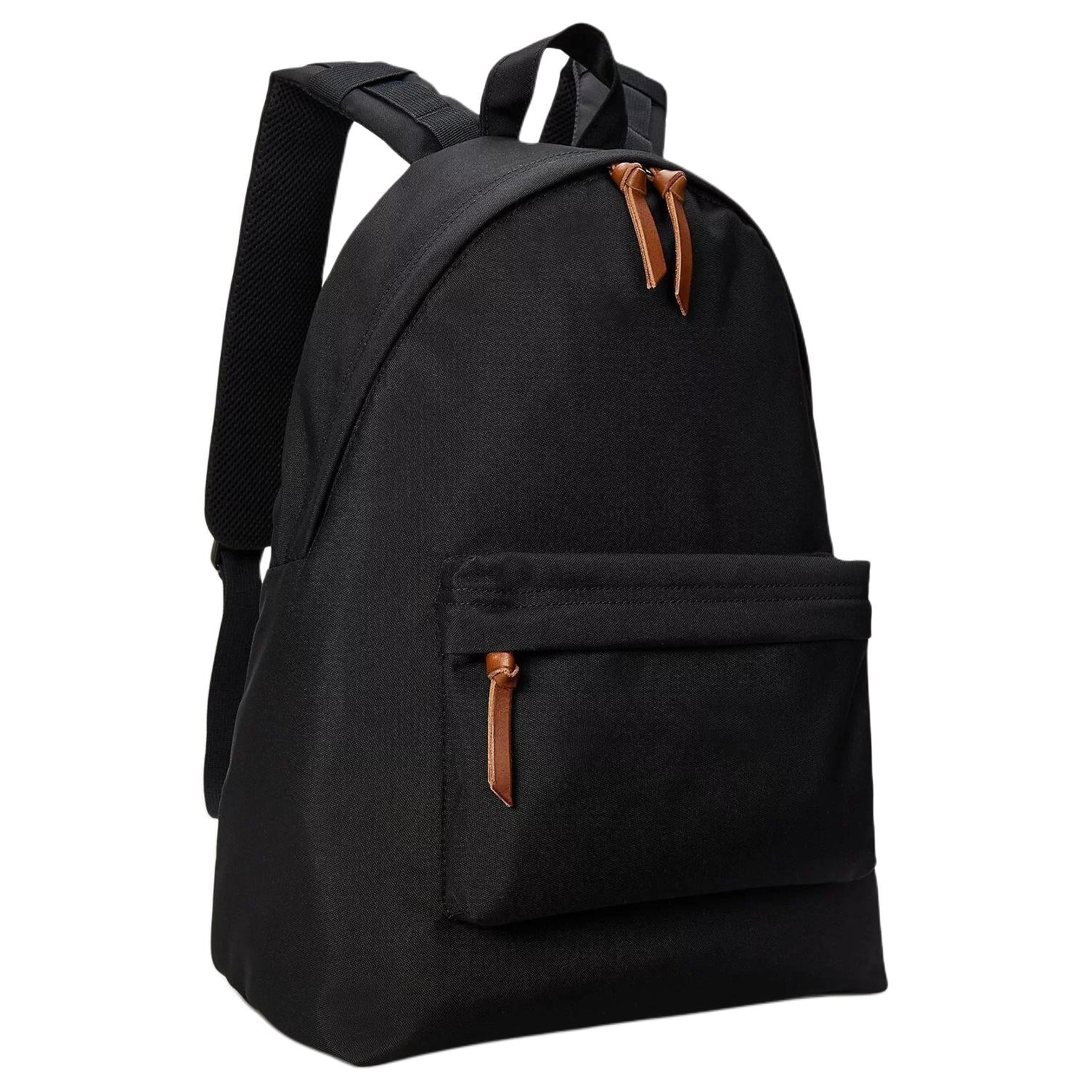 Polo Ralph Lauren logo zipper closure polyester backpack and backpack regular women's black style
