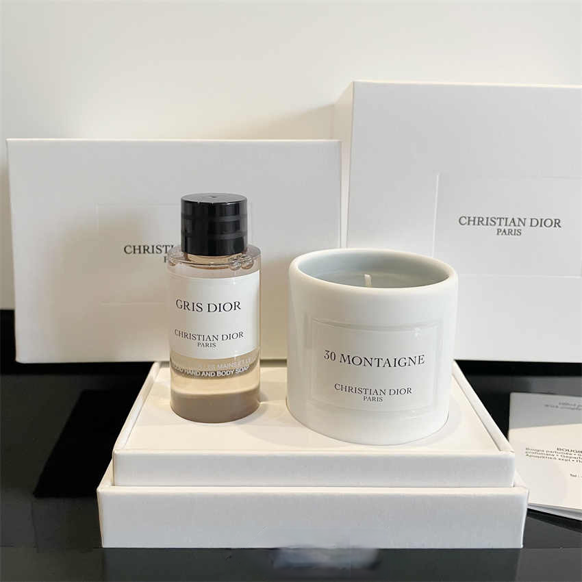 Dior Christine Fragrance House Candle 35g Hand and Body Scent Cleansing Lotion 20ml