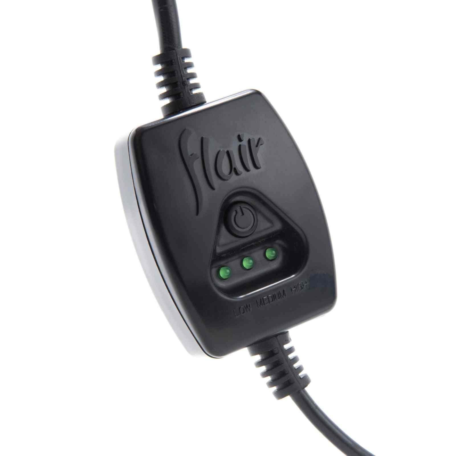 وحدة التحكم في التسخين المسبق لآلة قهوة Flair 58 Plus preheat controller close-up view.
