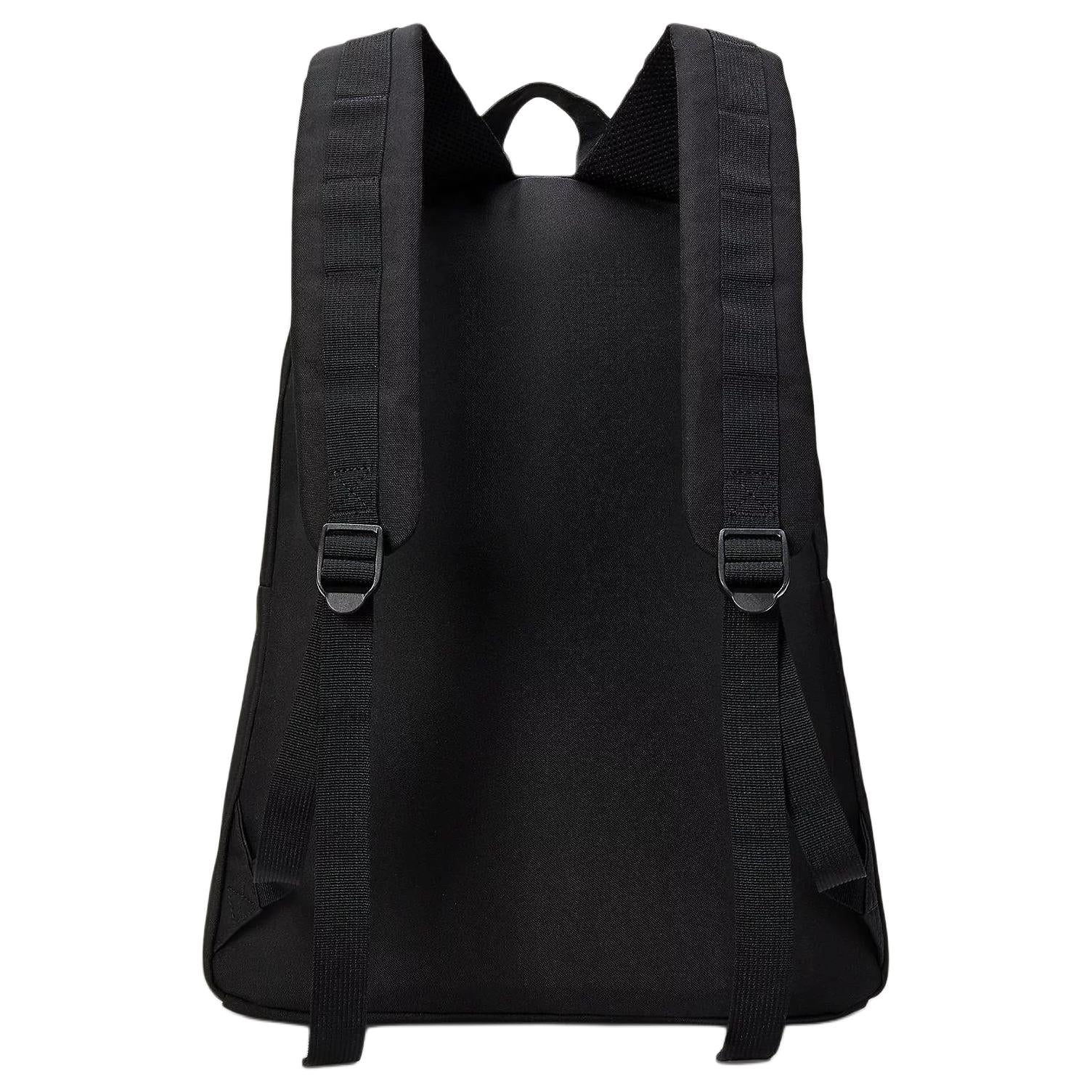 Back view of an authentic Polo Ralph Lauren black backpack featuring adjustable padded shoulder straps for extra comfort.

الجهة الخلفية لحقيبة ظهر Polo Ralph Lauren أصلية باللون الأسود، تتميز بأحزمة كتف مبطنة وقابلة للتعديل لراحة إضافية