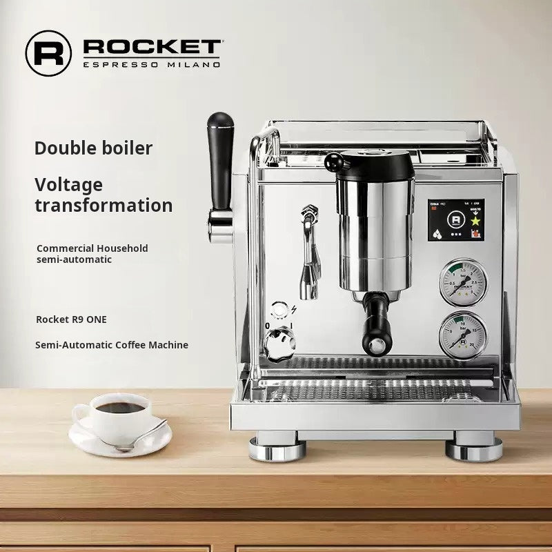 ROCKET Italian Coffee Machine R9 ONE Semi-Automatic Saturated Brewing Head with Dual Boiler0