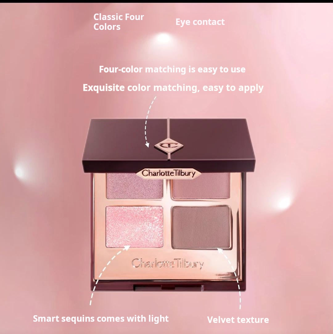 Charlotte Tilbury Luxury Eyeshadow Palette - Pillow Talk (5.2g)