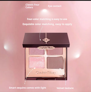Charlotte Tilbury Luxury Eyeshadow Palette - Pillow Talk (5.2g)