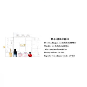 DIOR Montagnene Perfume Sample Set Perfume Experience Five-Piece Set Eau de Perfume EDP Eau de Toilette EDT 5ml 10ml