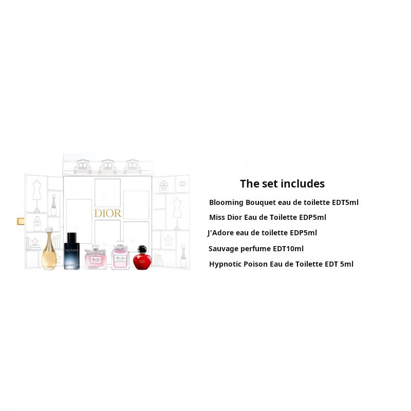DIOR Montagnene Perfume Sample Set Perfume Experience Five-Piece Set Eau de Perfume EDP Eau de Toilette EDT 5ml 10ml